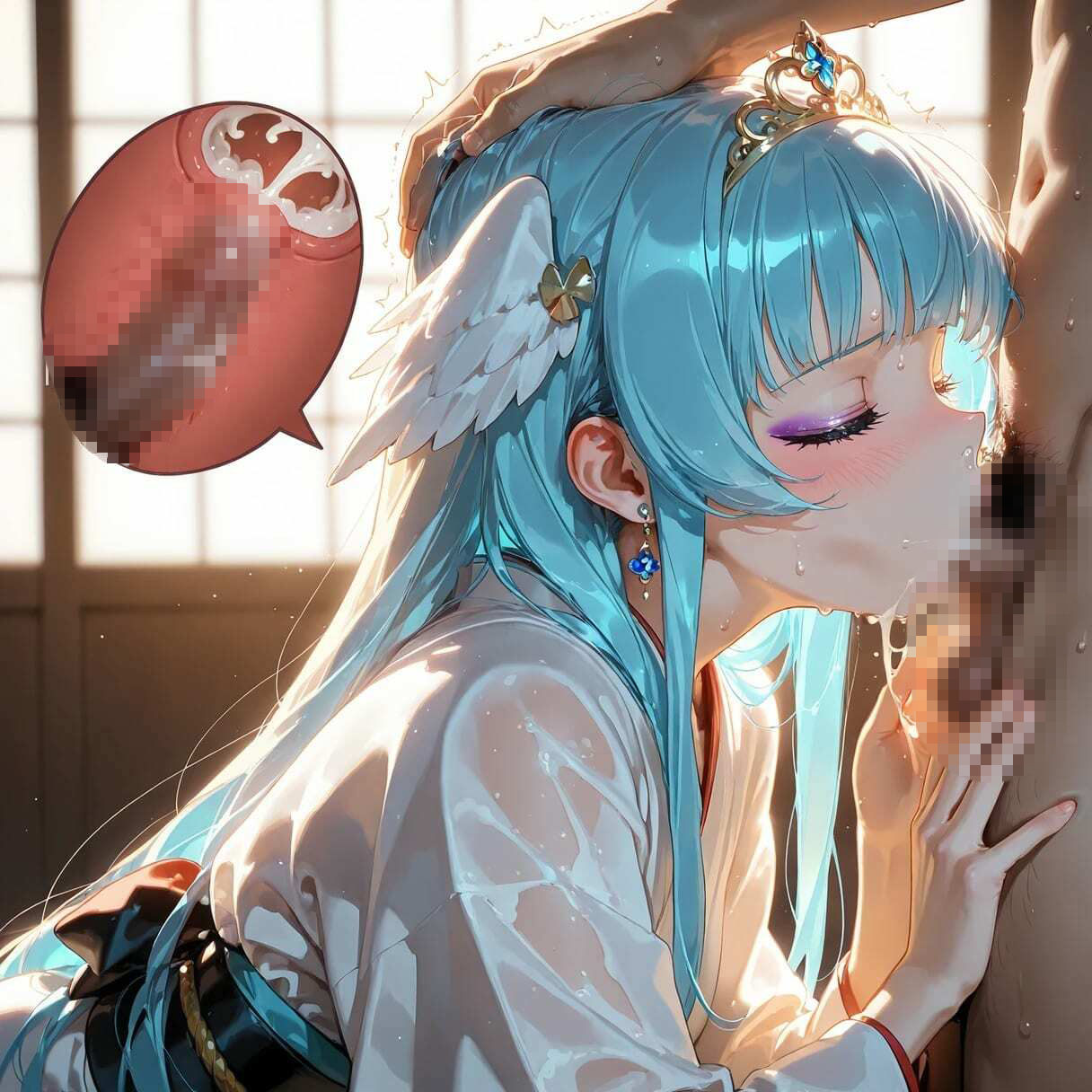 コスプレバイト性活 〜バニーガールと巫女でえっち〜 プ〇キュア 画像8
