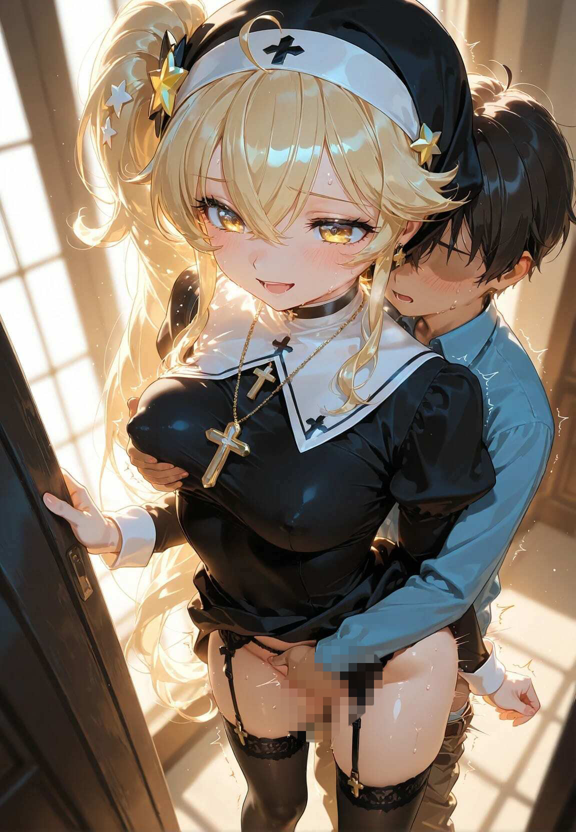 コスプレ彼女の淫らな夜 〜シスター・ナース・ドレス〜 プ〇キュア 画像4