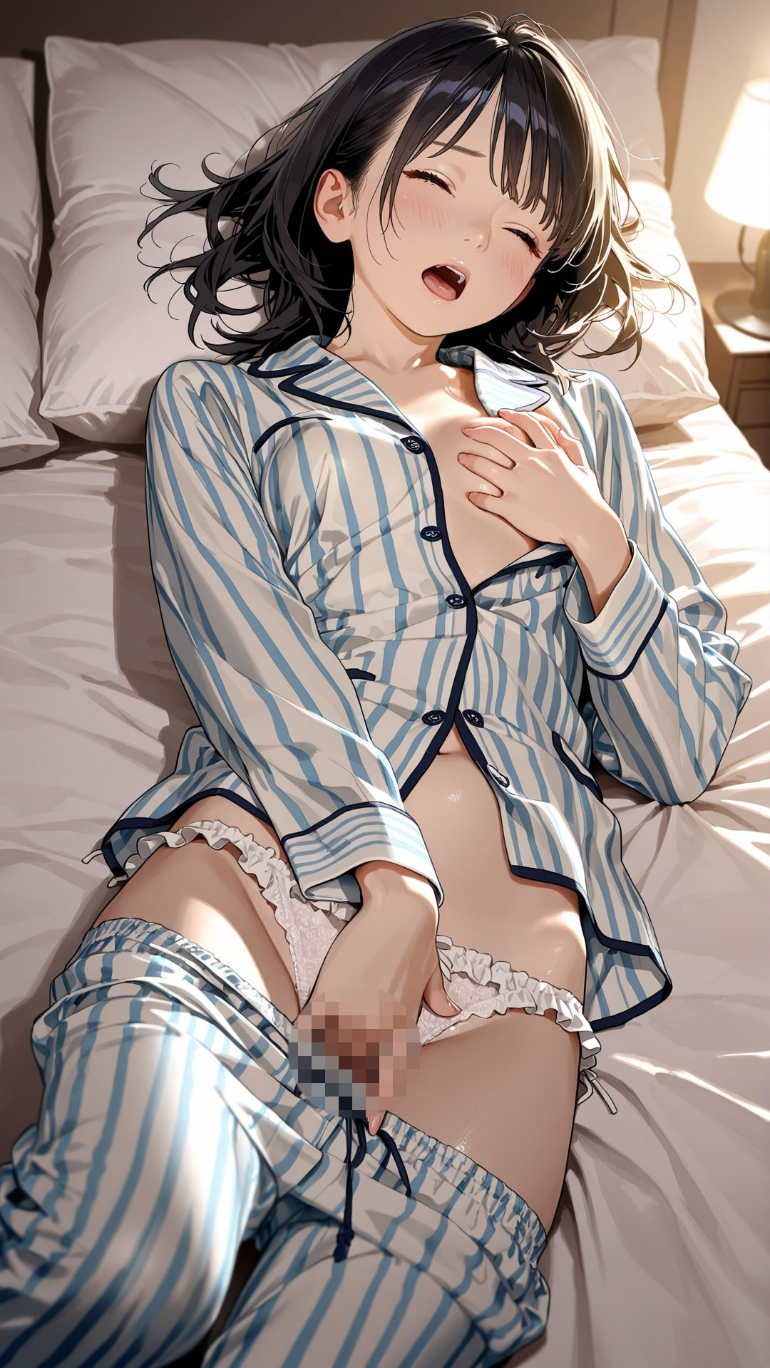 【オナニー動画】オナニーを我慢できない女の子たち〜パート（3）「雪見だいふくちゃん」＆「Amiちゃん」＆「朝比奈あすなちゃん」のオナニーのサンプル画像 2