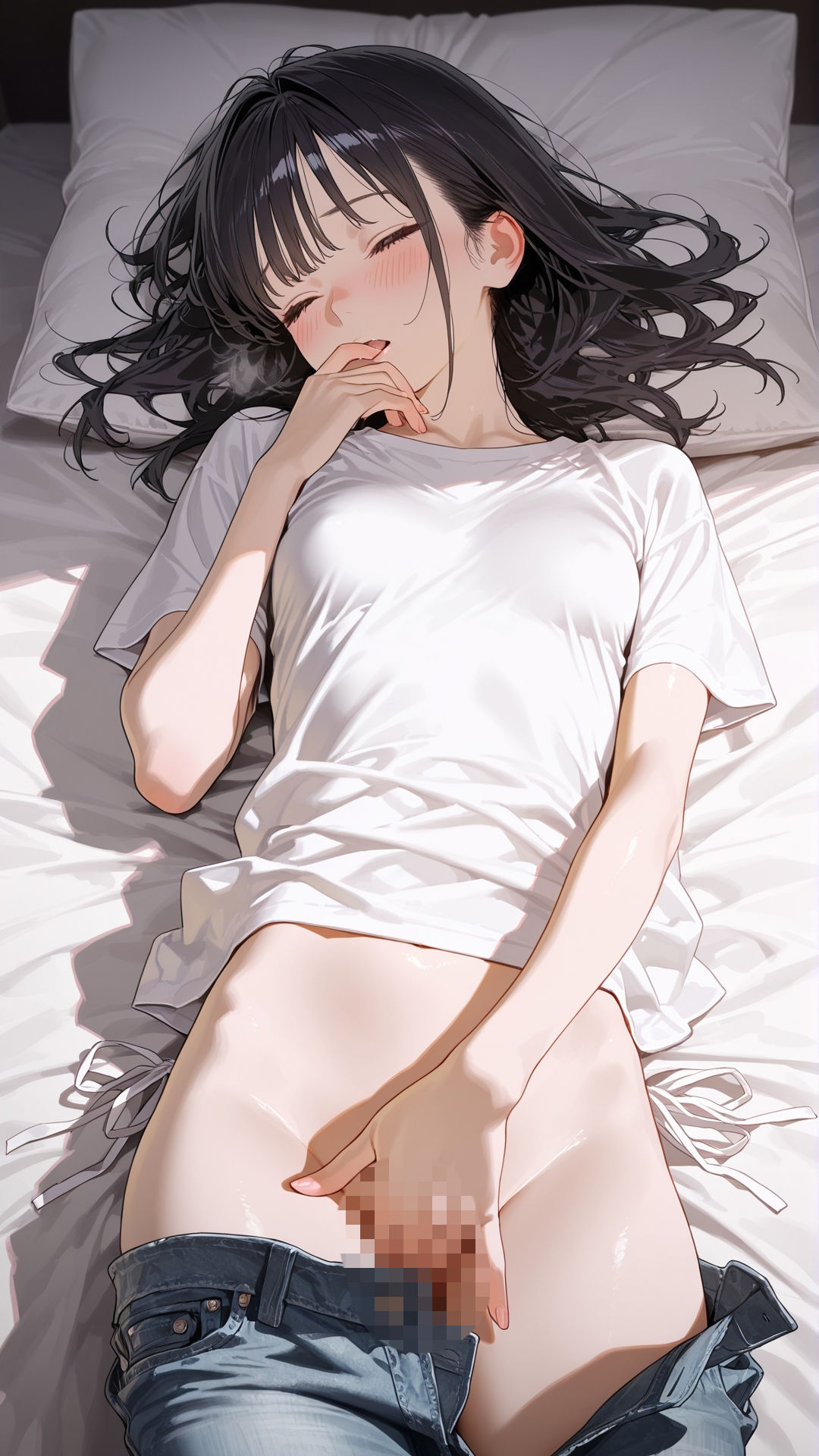【オナニー動画】オナニーを我慢できない女の子たち〜パート（3）「雪見だいふくちゃん」＆「Amiちゃん」＆「朝比奈あすなちゃん」のオナニーのサンプル画像 5