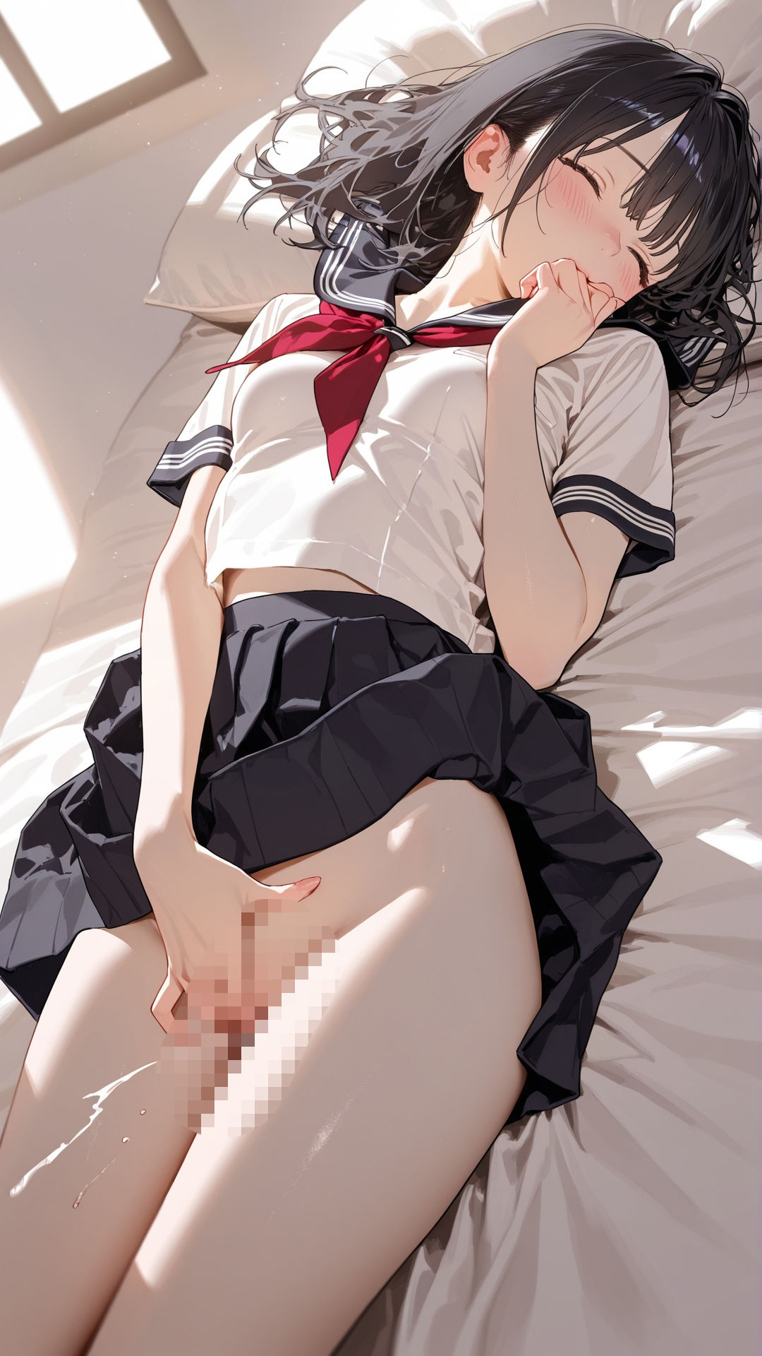 【オナニー動画】オナニーを我慢できない女の子たち〜パート（3）「雪見だいふくちゃん」＆「Amiちゃん」＆「朝比奈あすなちゃん」のオナニーのサンプル画像 10
