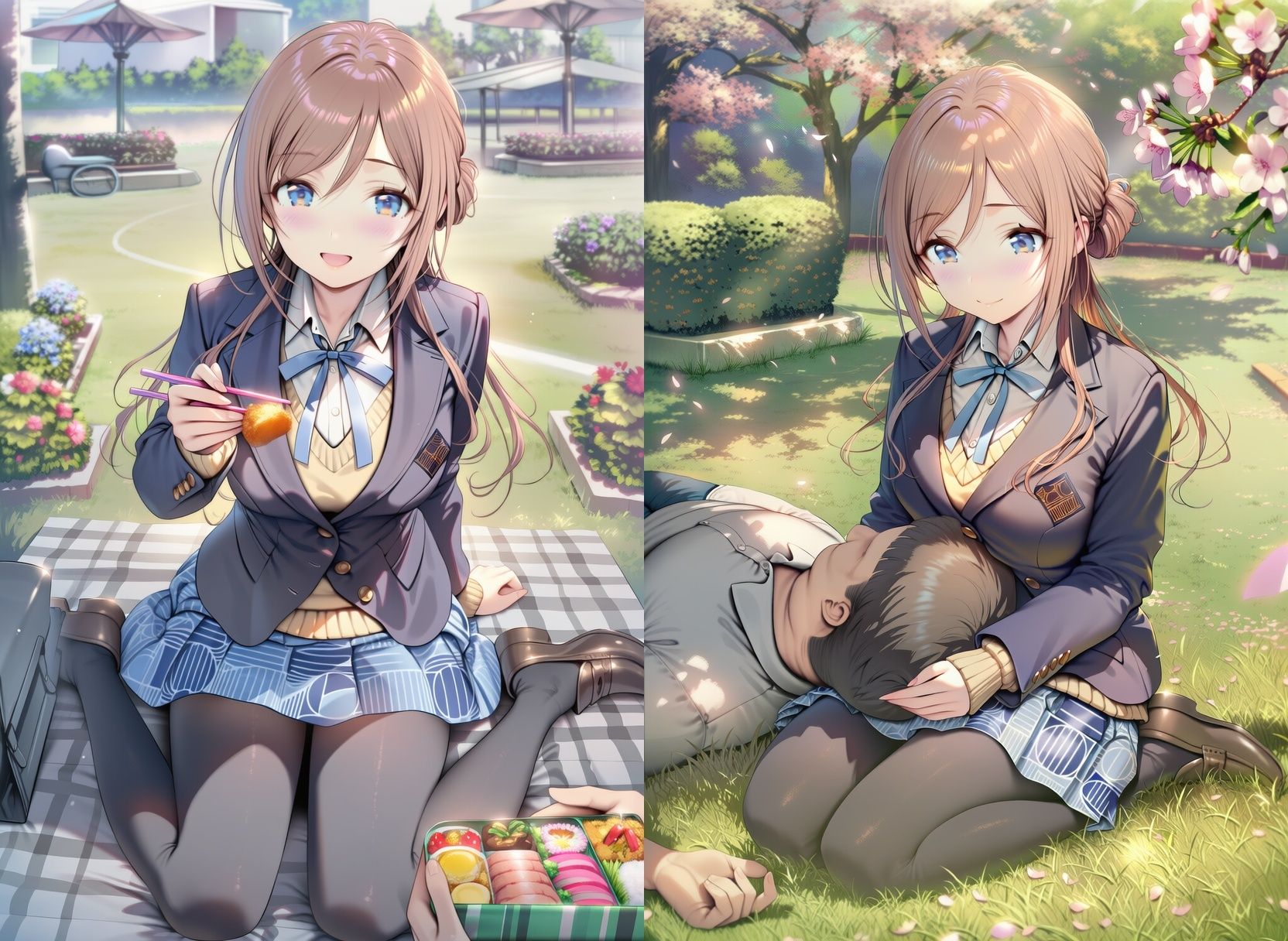 姫〇莉波とデートしてえっち 画像1