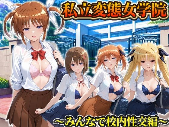 私立変態女学院〜みんなで校内性交編〜なのは・フェイト・ティアナランスター・八神はやて【Chloé】