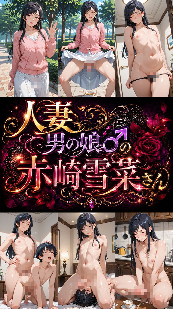 人妻男の娘♂の赤崎雪菜さん 画像1