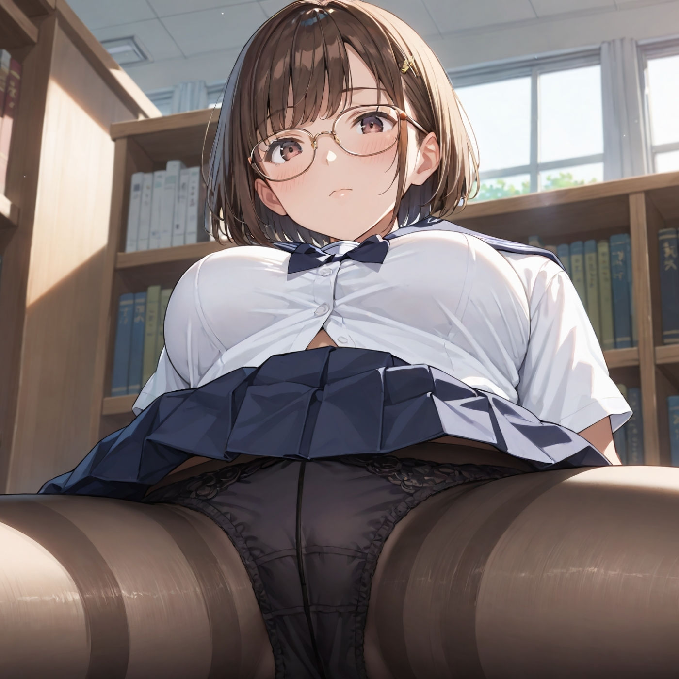 学園性活!図書委員と官能的な秘め事11【メガネ美少女の厳選CG245枚収録】PC向け
