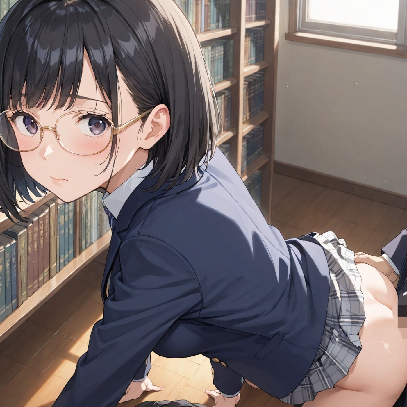学園性活!図書委員と官能的な秘め事11【メガネ美少女の厳選CG245枚収録】PC向け