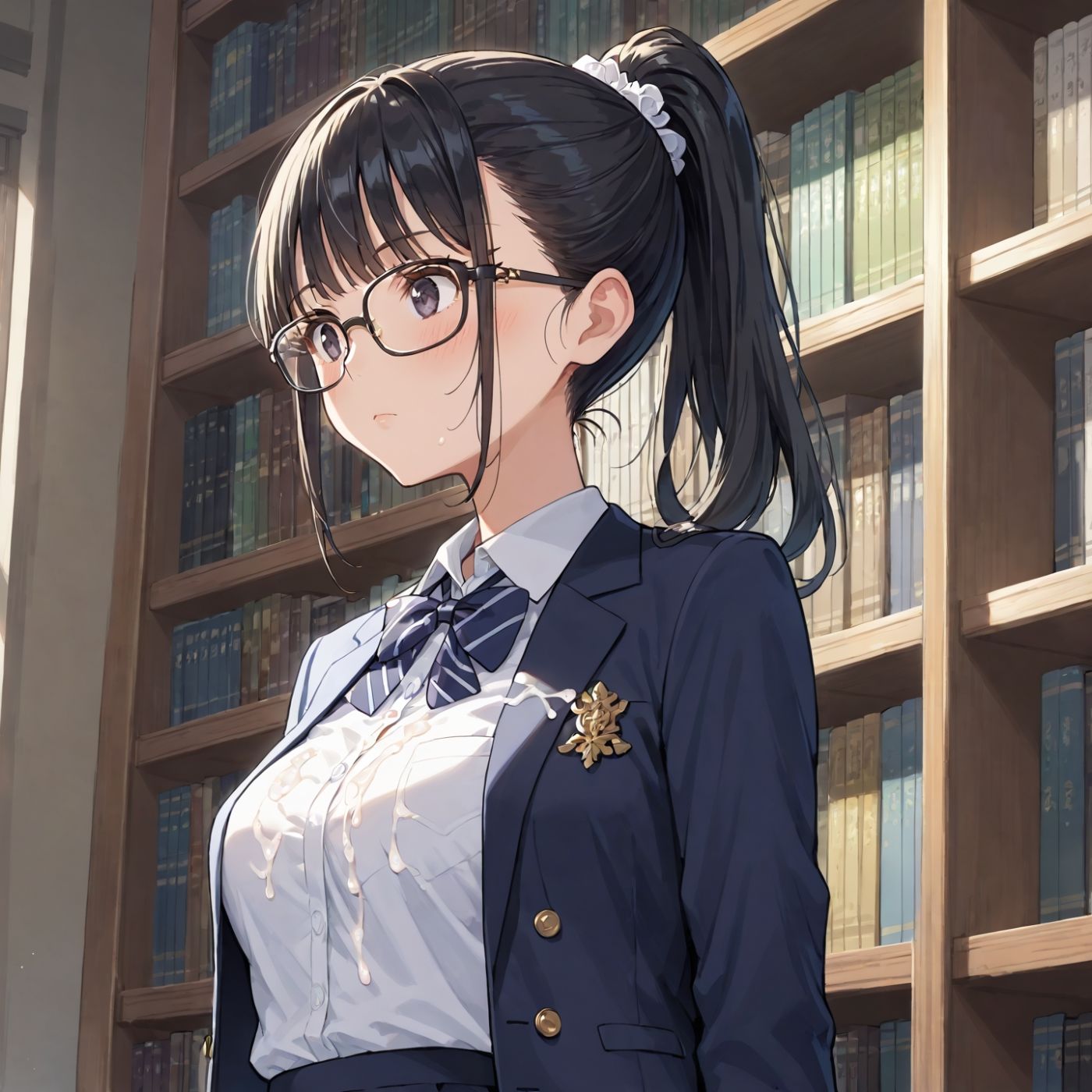 学園性活!図書委員と官能的な秘め事11【メガネ美少女の厳選CG245枚収録】PC向け