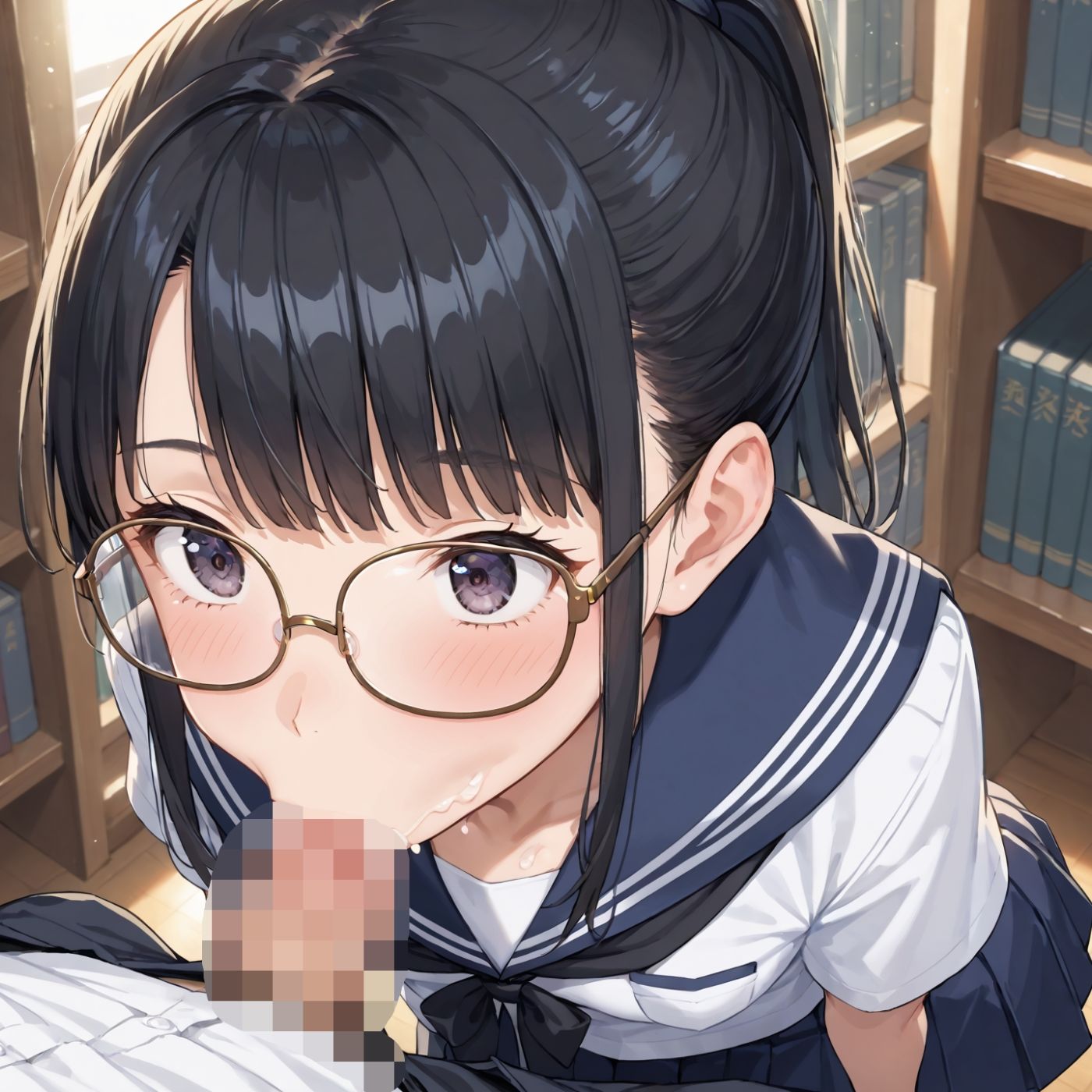 学園性活!図書委員と官能的な秘め事11【メガネ美少女の厳選CG245枚収録】PC向け