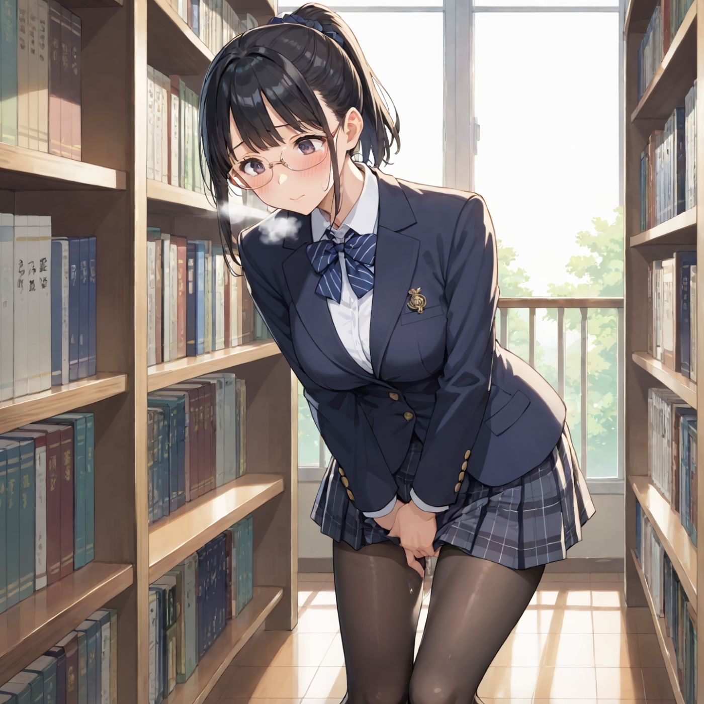 学園性活!図書委員と官能的な秘め事11【メガネ美少女の厳選CG245枚収録】PC向け