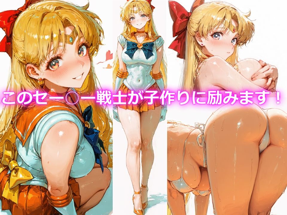 【受精管理】美少女戦士とおじーズの乱交妊活バトル〜ヴィーナス編〜 画像1