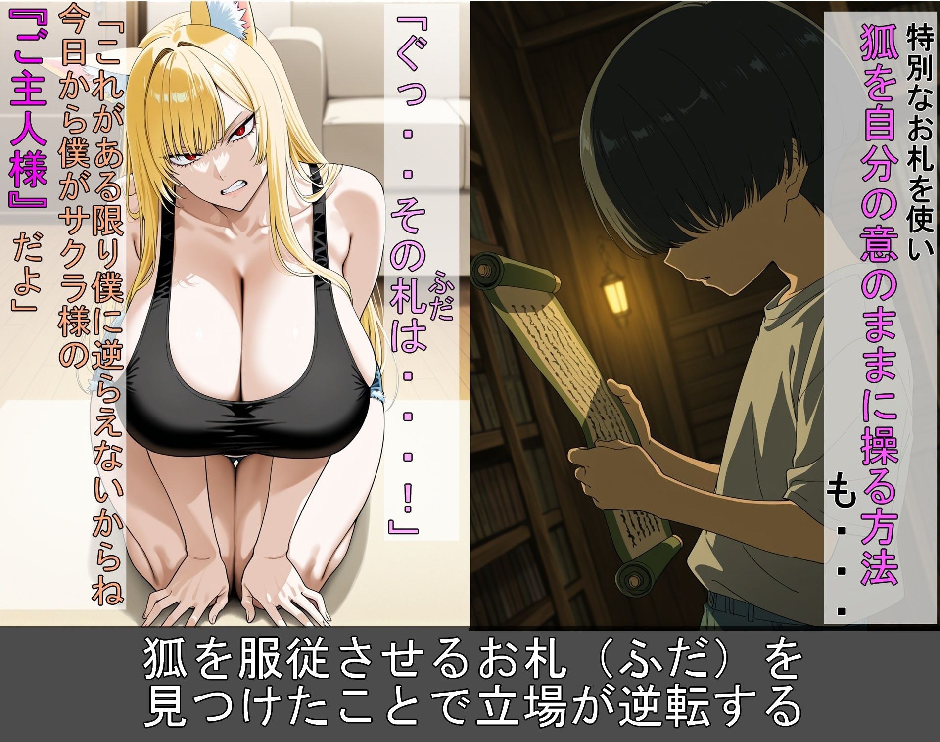年下の下僕の嫁になる狐 サンプル4