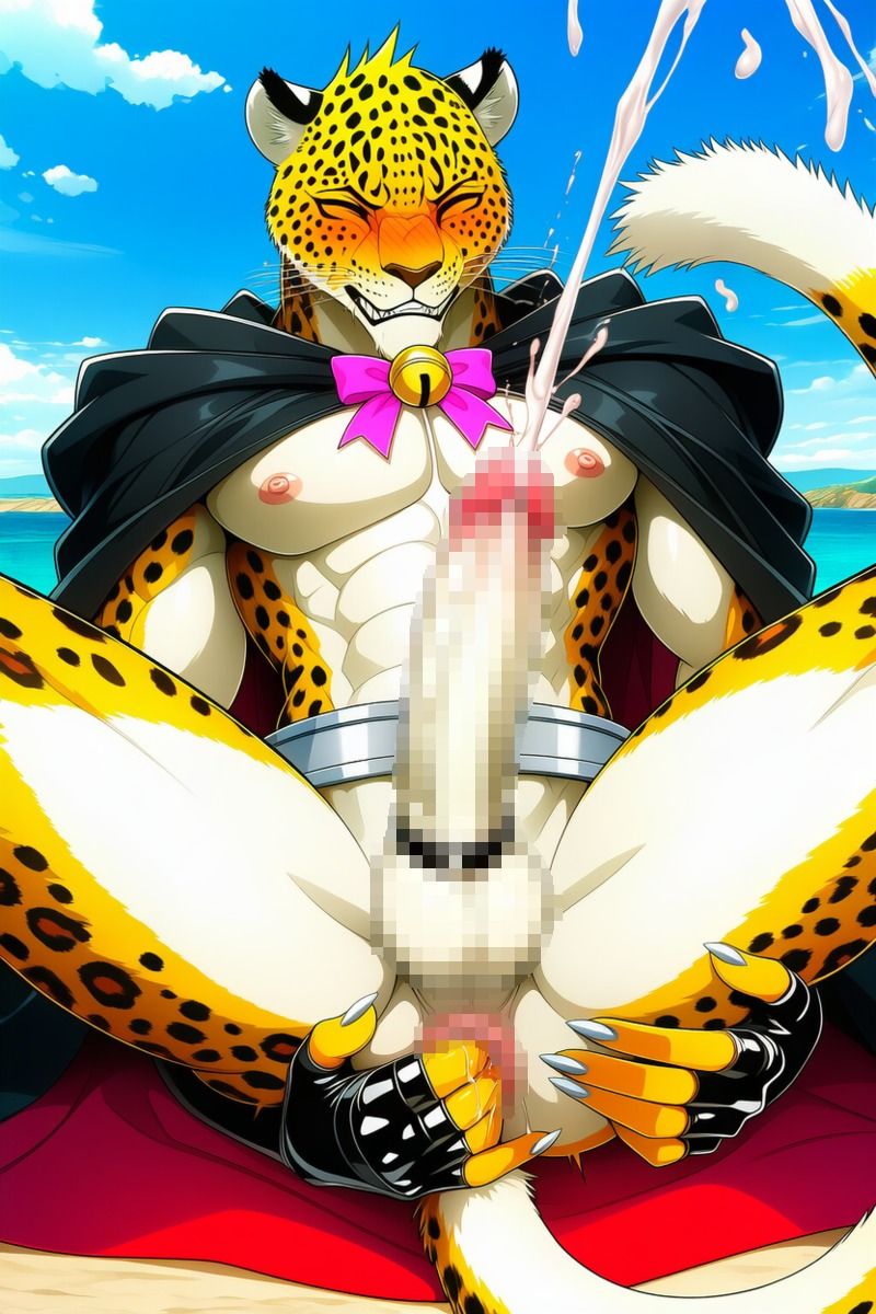 豹のケモヒーロー レパルオスのエッチなイラスト集