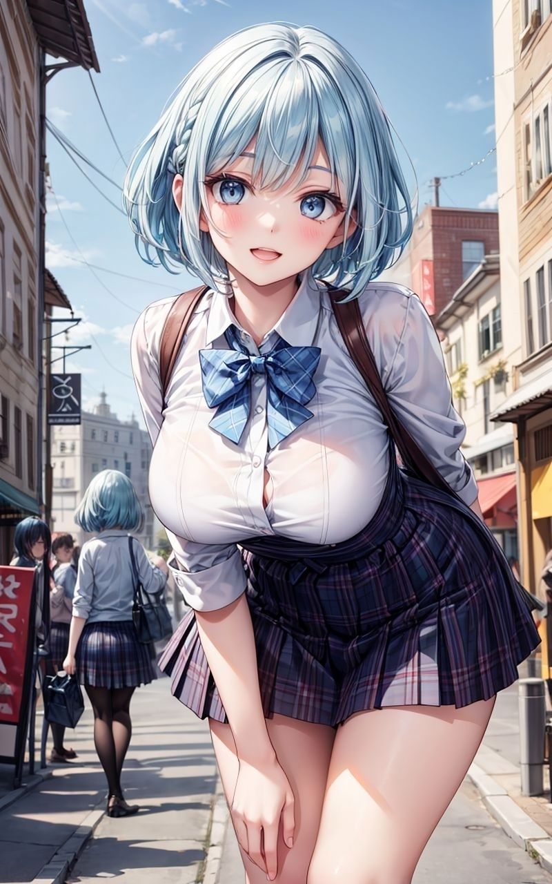 d_822899 AIらぼんぬ 制服 学園もの グラビア&裏画像画像8