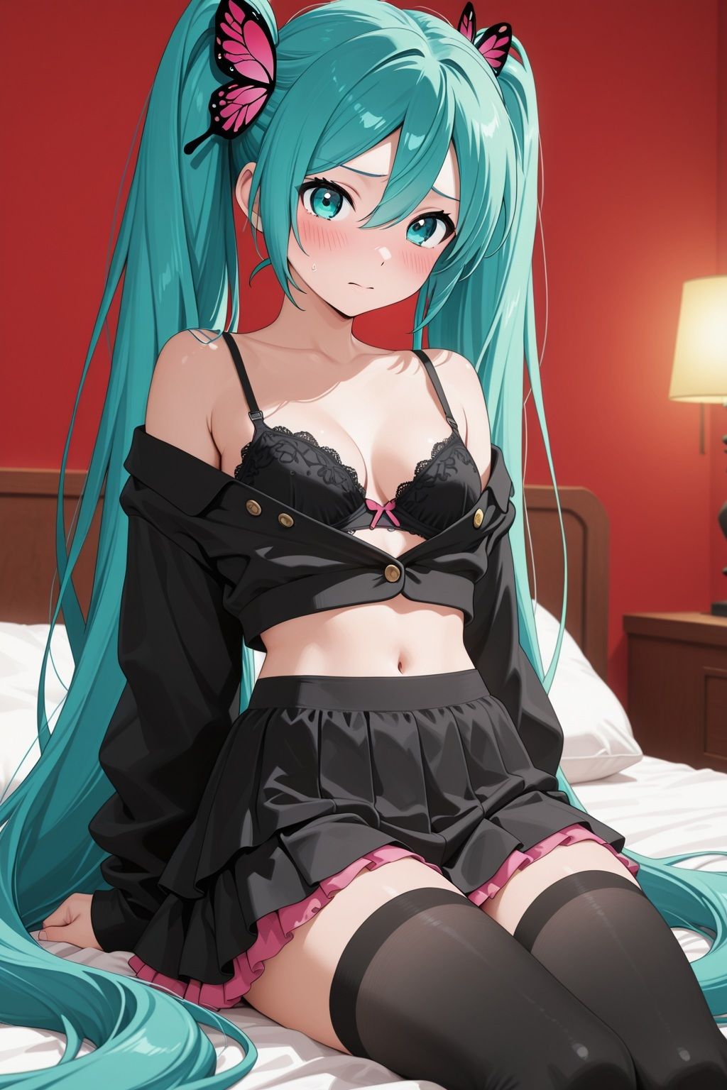 歌姫DIVA凌○ 初□ミクをたっぷり可愛がる調教中出しSEX 画像1