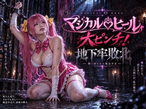 【揺れる巨乳】堕とされた魔法少女マジカルラブヒール〜地下牢で犯●れ続ける敗北動画〜【13分】 画像1