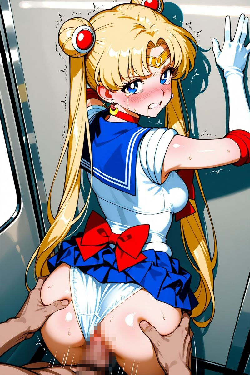 チカンされる女戦士達 セーラー◯ーン編