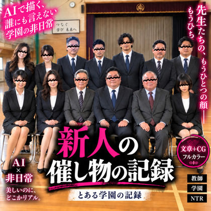 【AI美女×非日常】とある学園の記録01 ― 新人の催し物の記録 ―の表紙