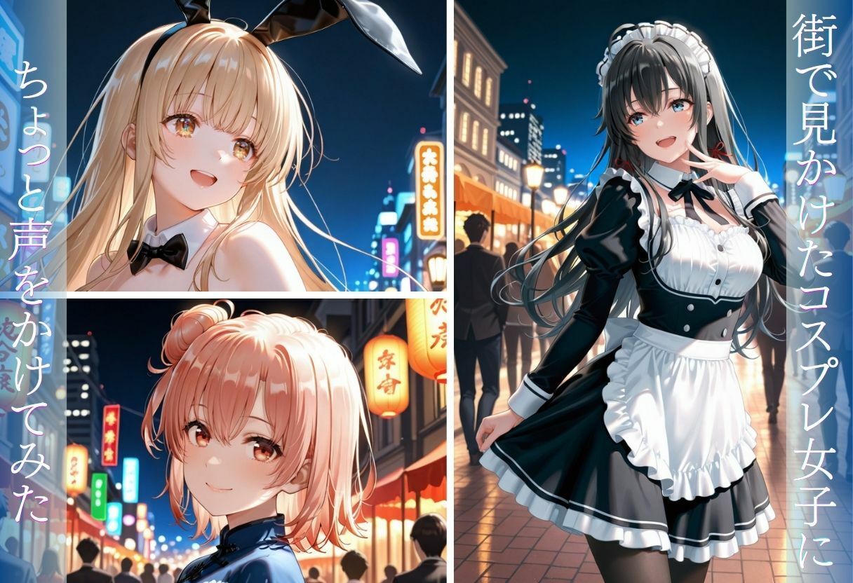 街で見かけたコスプレ女子をナンパしたら、そのままホテルまで行けた話 画像2