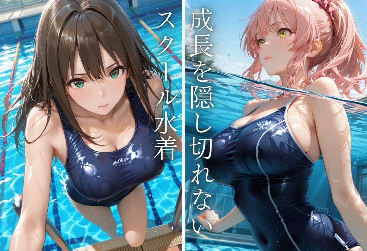【無料エロ漫画】d_823785 学校のプールでスクール水着を狙う教師〜逃げるヒロインは体育館倉庫で完堕ち〜Vol.1(鬼塚修羅丸)
