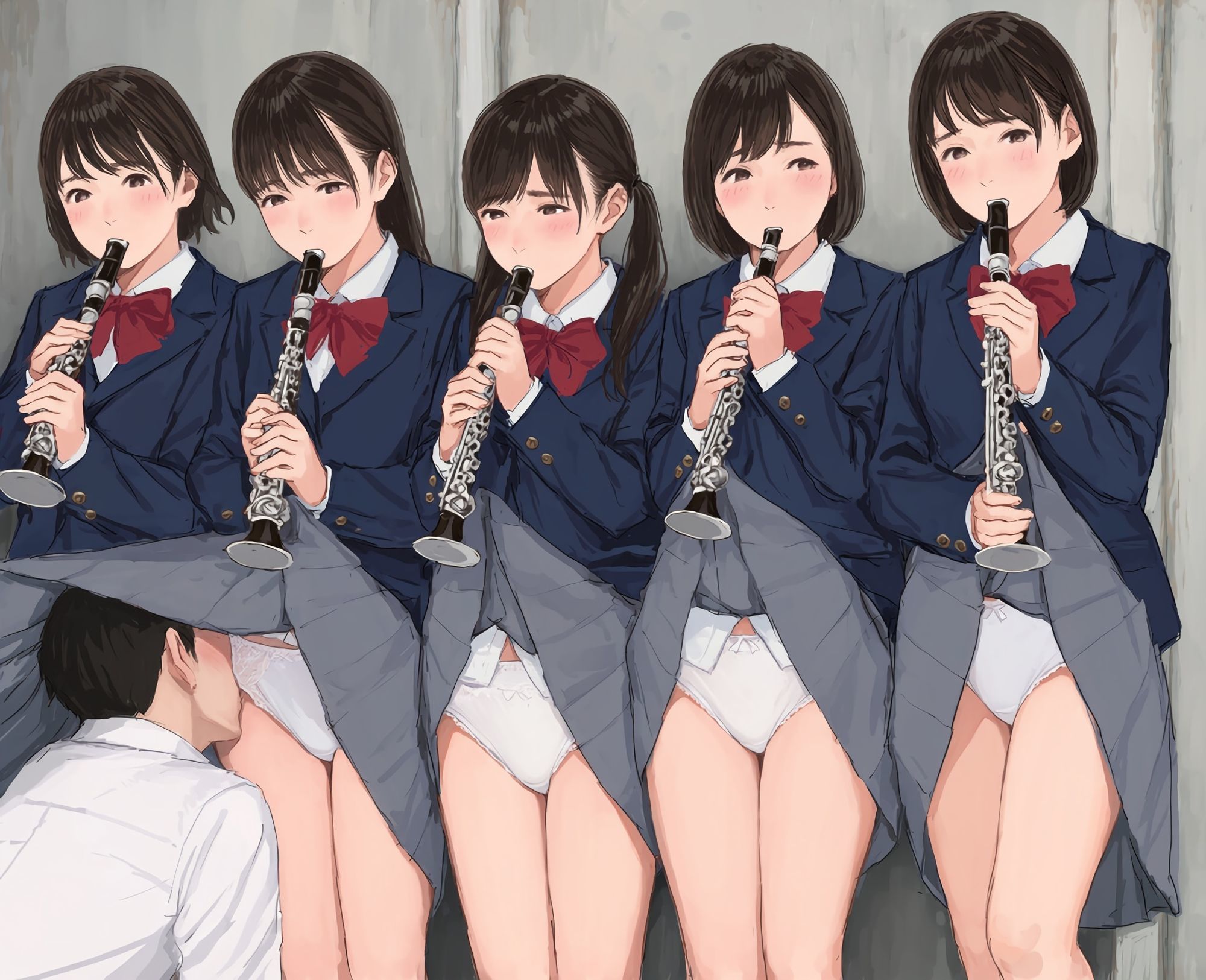 僕はクラリネット吹いている同級生のスカートの中に入りたい 画像7