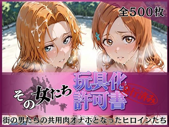 その女たち、玩具化許可証発行済み -街の男たちの共用肉オナホとなったヒロインたち- 乱〇＆〇姫編【みんなの陥落街】