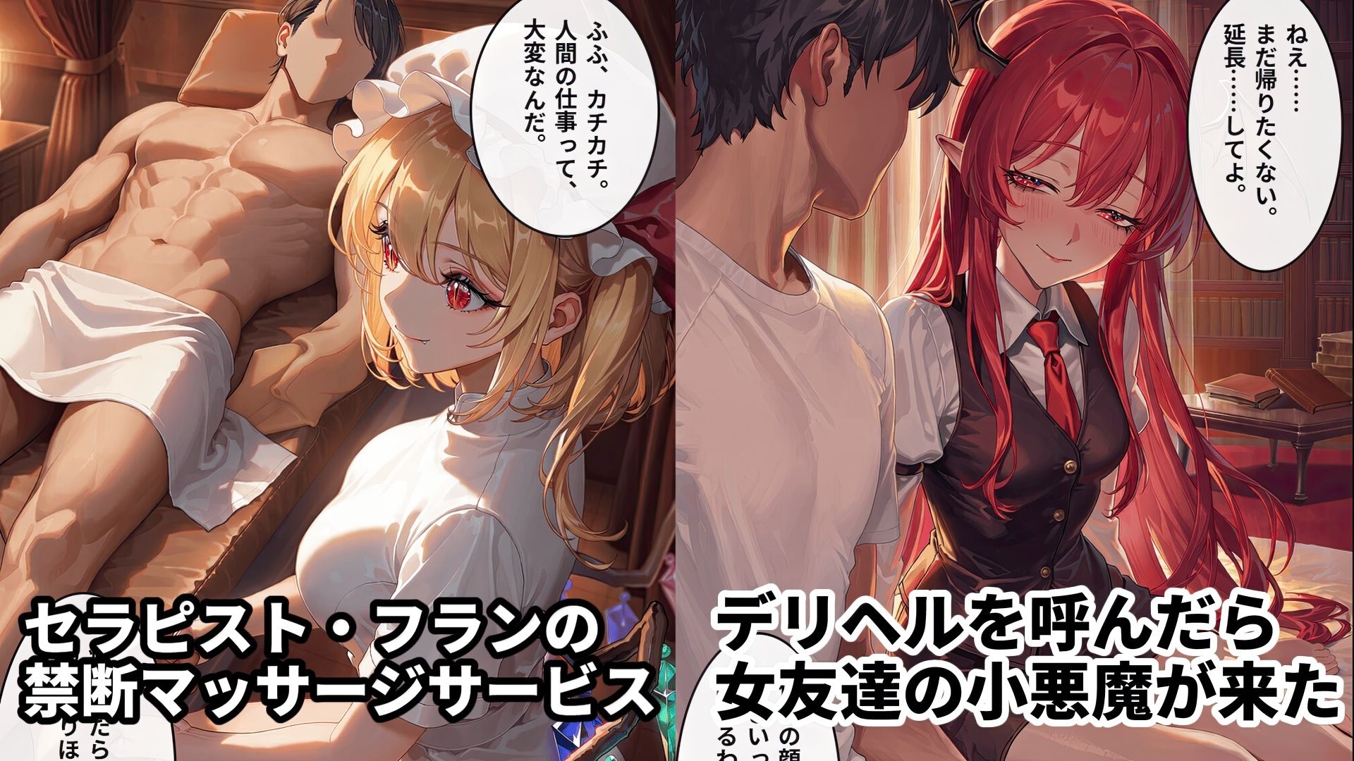 東方二次創作｜瀟洒も誇りもチンポに屈した紅魔館/豪華オムニバス20本【全384枚｜高解像度】 画像2