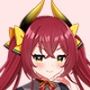 【立ち絵素材R18】赤髪ツンデレドラゴン娘 フルセットPSDパック