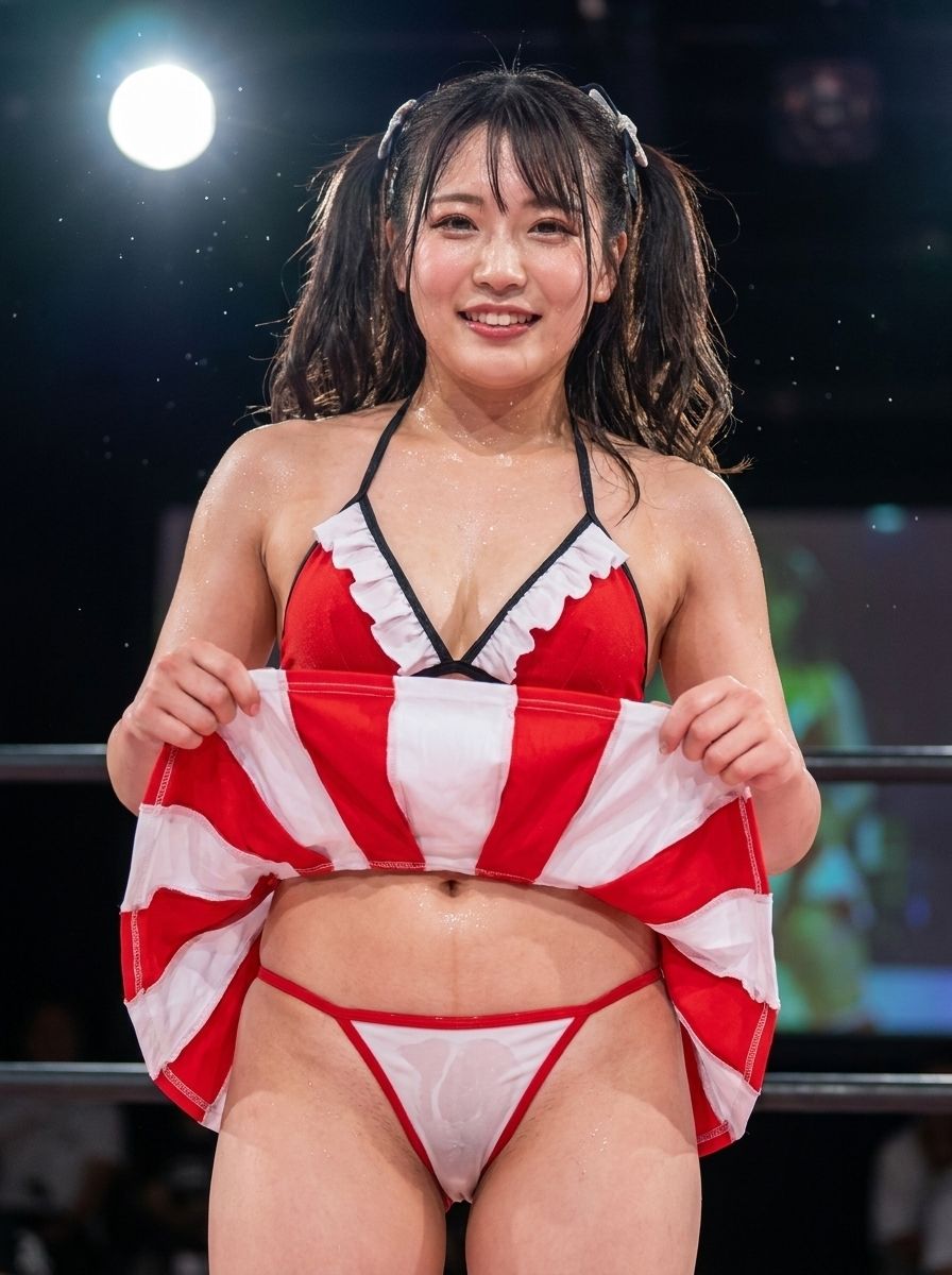 日ビキプロレス 赤 画像3