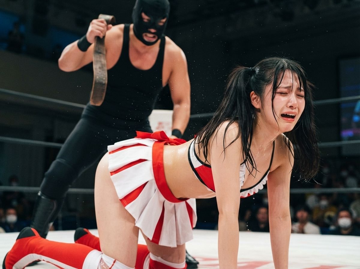 日ビキプロレス 赤 画像9