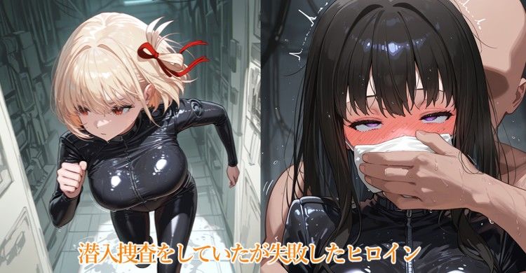 潜入捜査官×快楽調教・乳首責めCG集-リコリコ編- 画像1