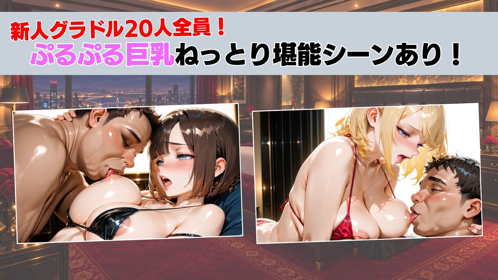 ねっとり乳舐めに堕ちた新人グラビアアイドル 3枚目