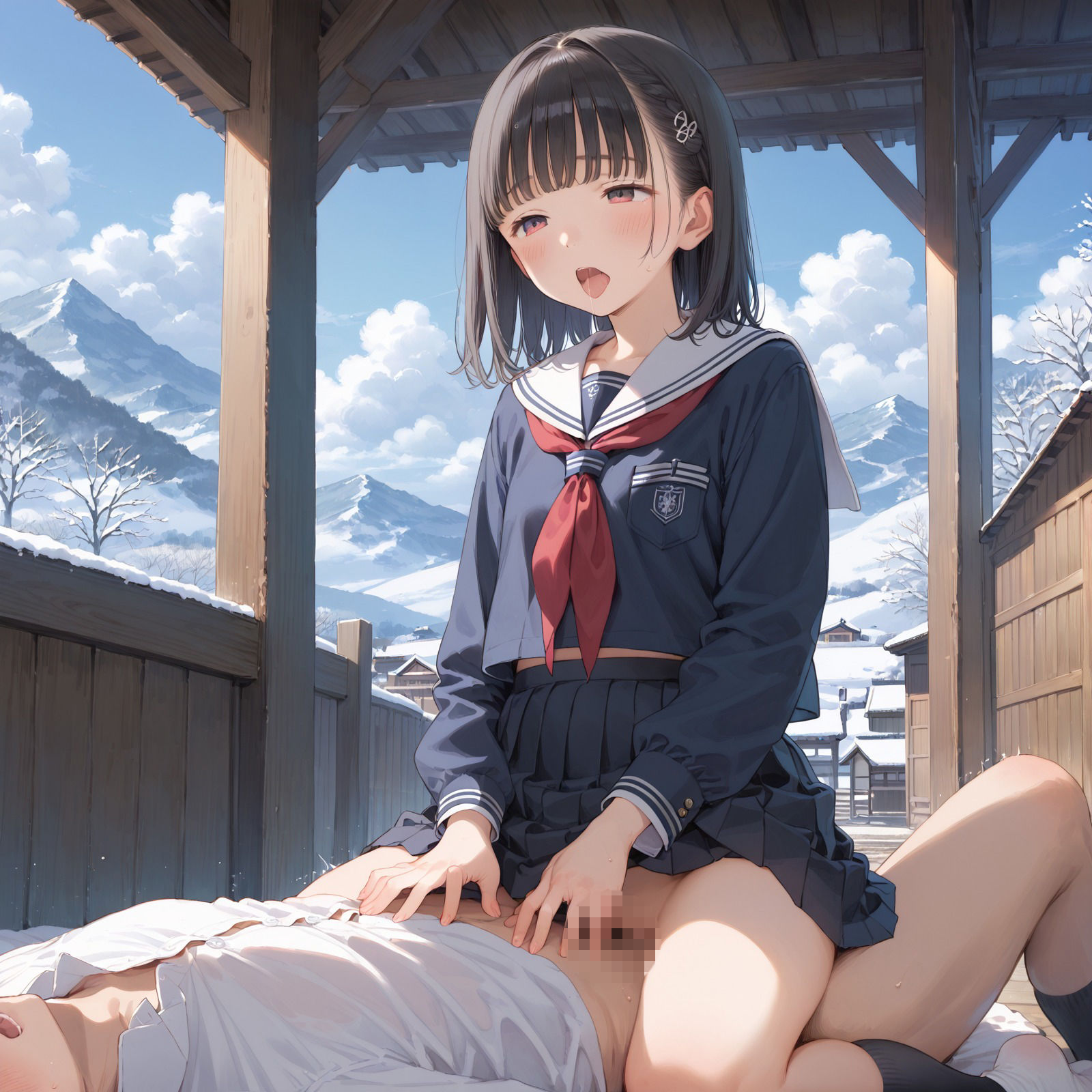 幼馴染とえっち出来た世界線 画像3