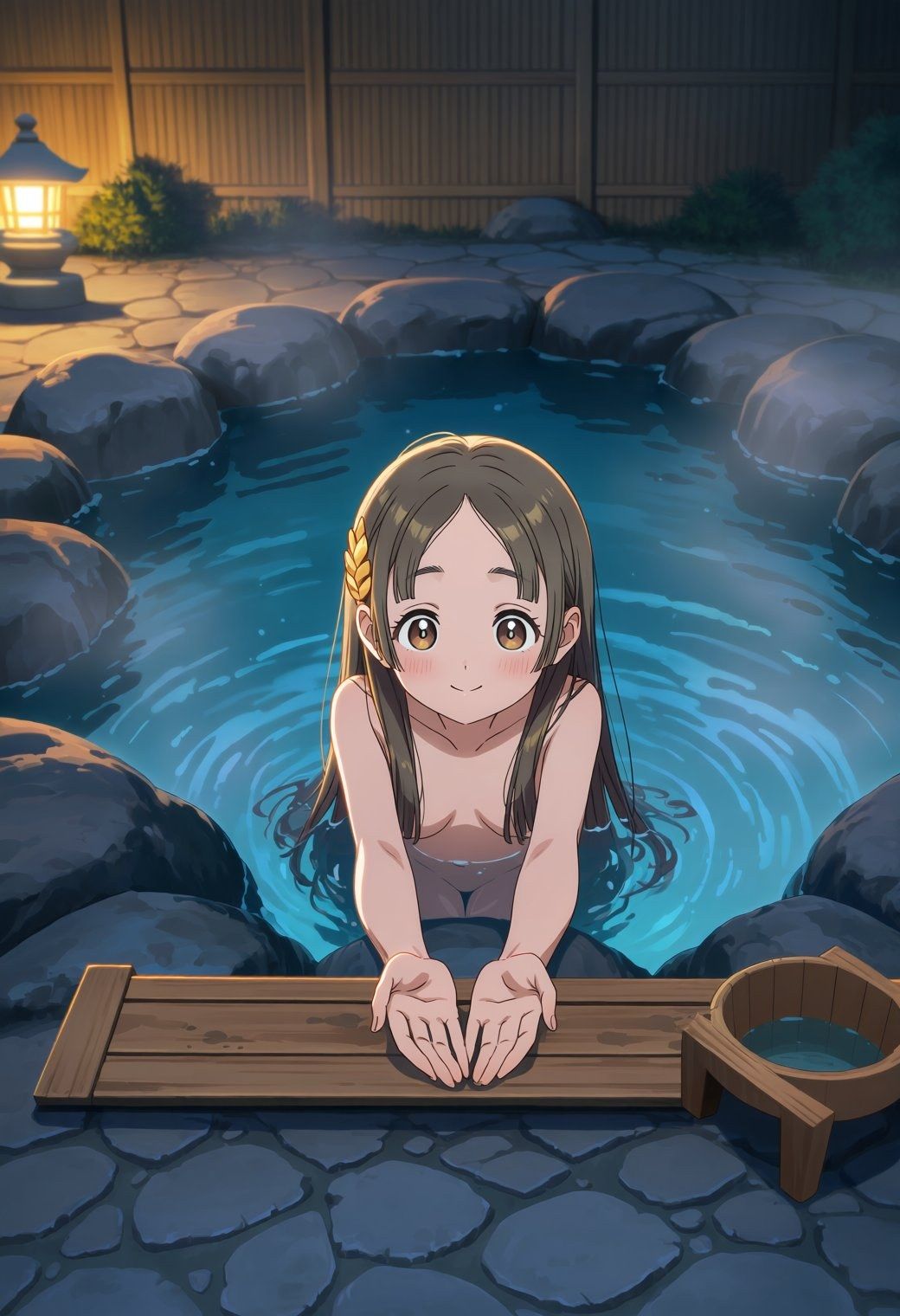 【学○ス】アイドルたちの温泉合宿 〜全員、順番に中出しする〜