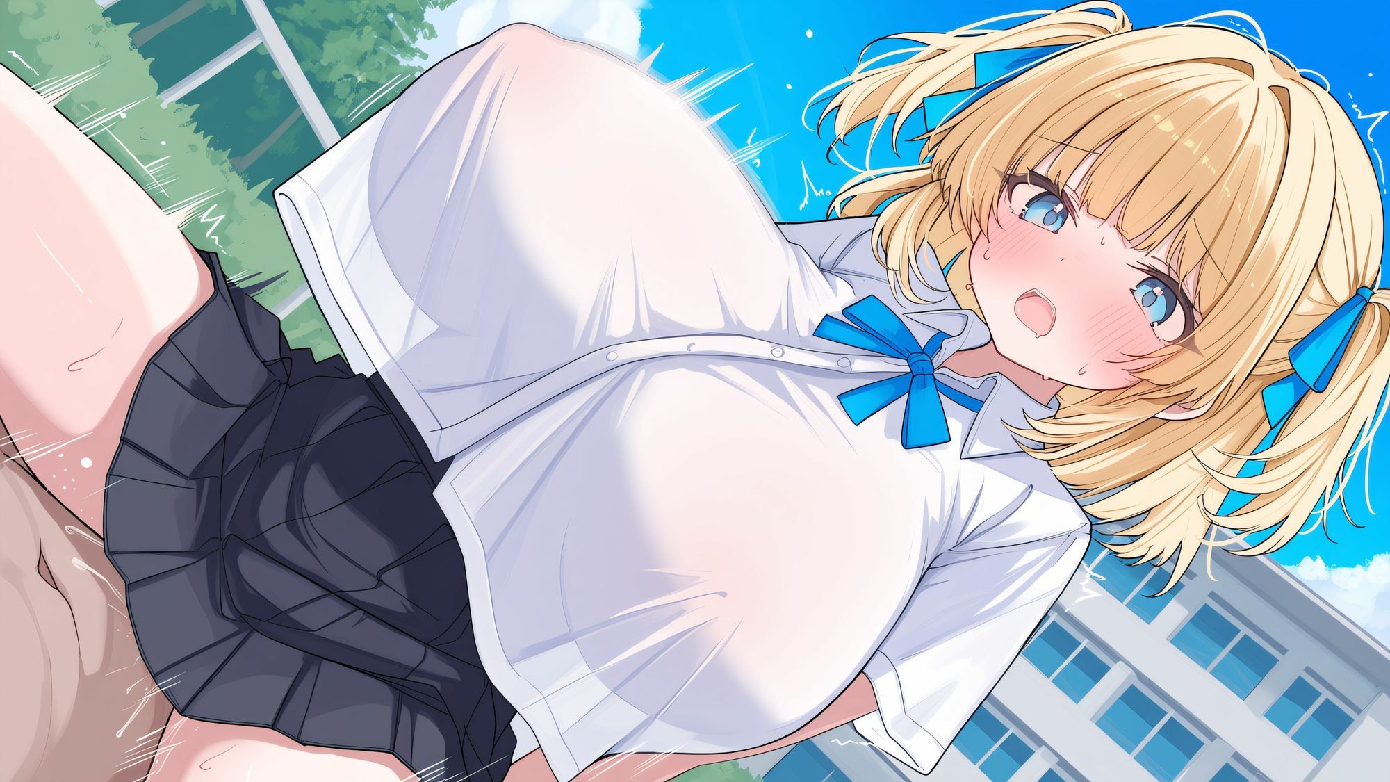巨乳少女と乳揺れセックス3