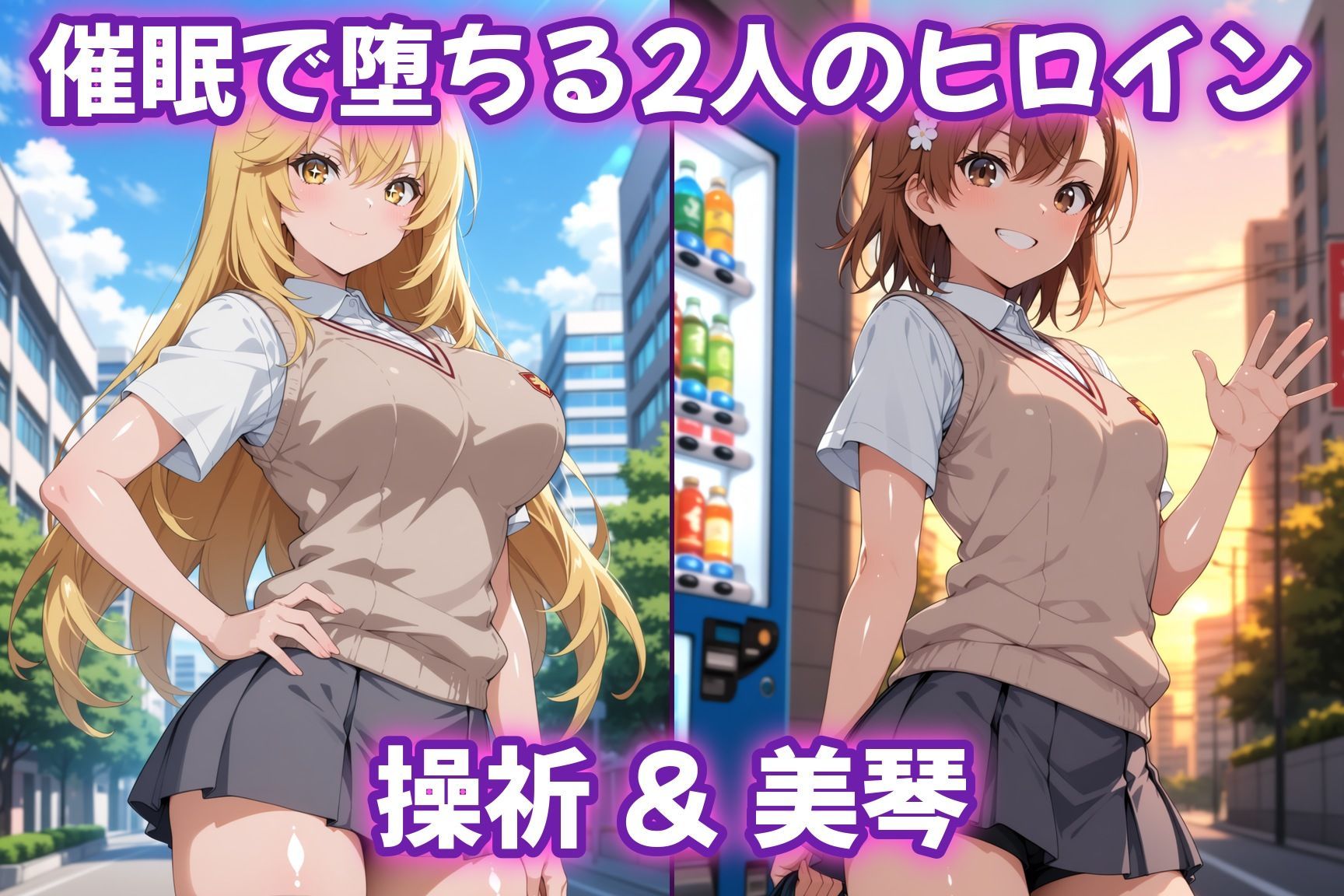 催●孕ませシェアヒロイン〜メスに堕として乱交〜  食〇操祈＆御〇美琴編 画像2