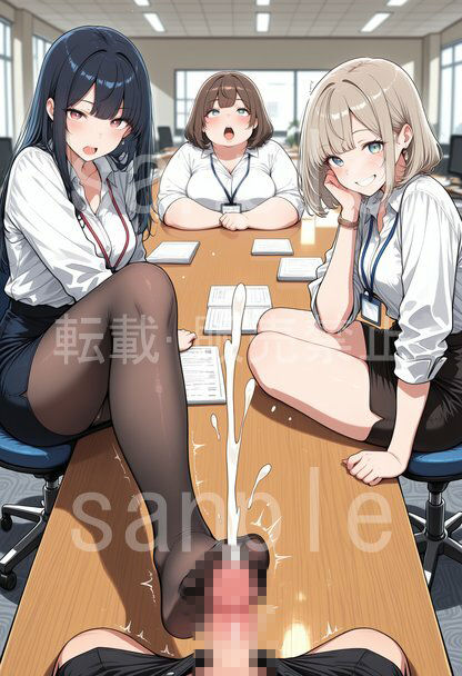 入社したら男はボク一人。ストレスまみれのOLたちにち〇ぽを見せるお仕事 画像6