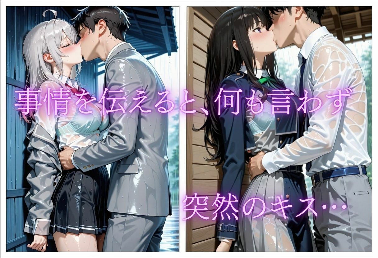 ずぶ濡れ家出少女 メス堕ち 画像3