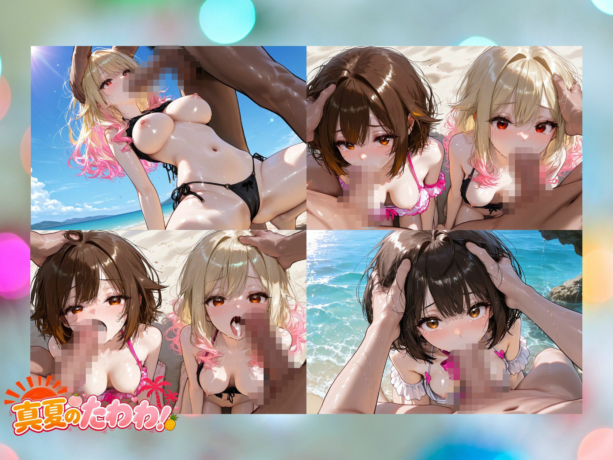 【4K 120FPS】真夏のたわわ! 〜内緒のハメ撮りビーチ〜 サンプル画像7