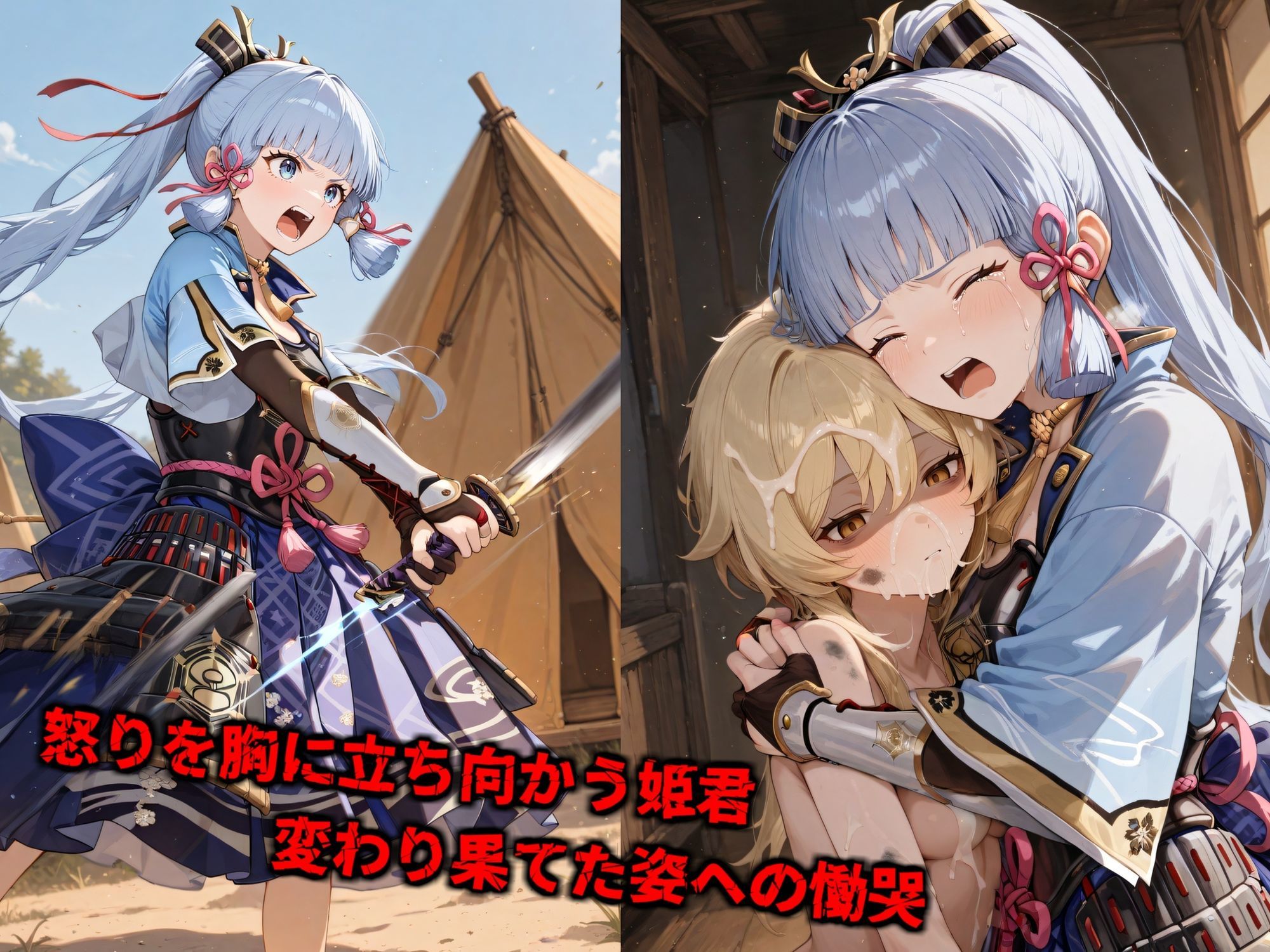 魔獣の贄 二章 神〇綾華編:白鷺の姫君、深淵に散る