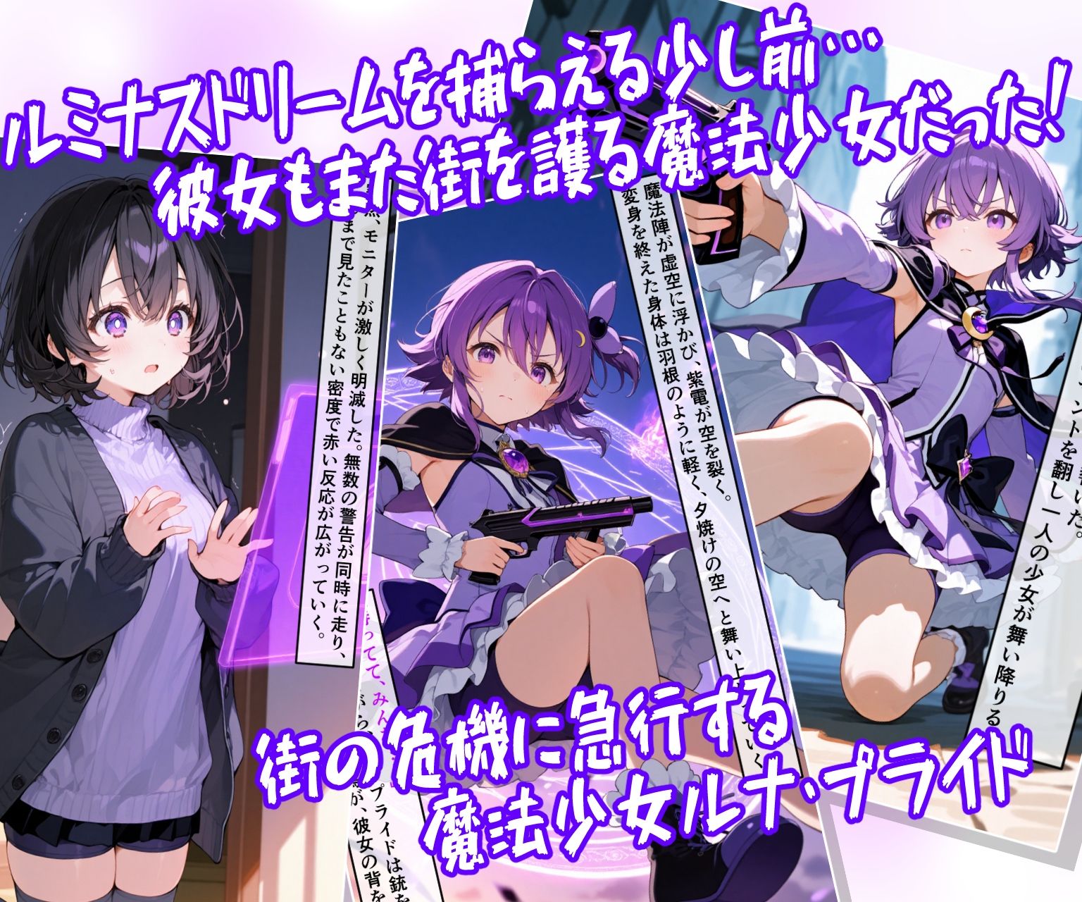 魔法少女ルナ・プライド 完全敗北！？ -魔法少女管理機構’アルカナ’の洗礼- サンプル2