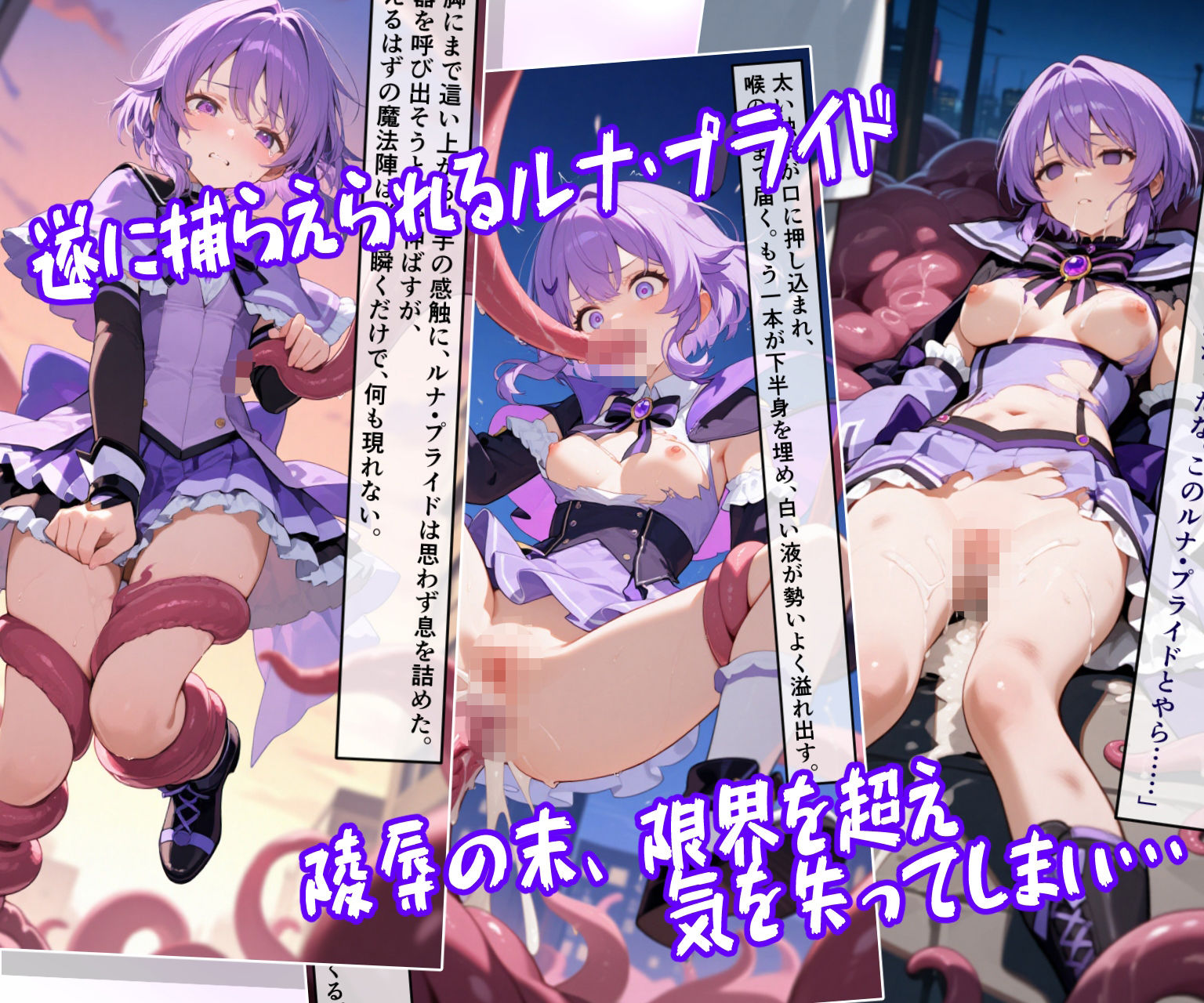 魔法少女ルナ・プライド 完全敗北！？ -魔法少女管理機構’アルカナ’の洗礼- サンプル4