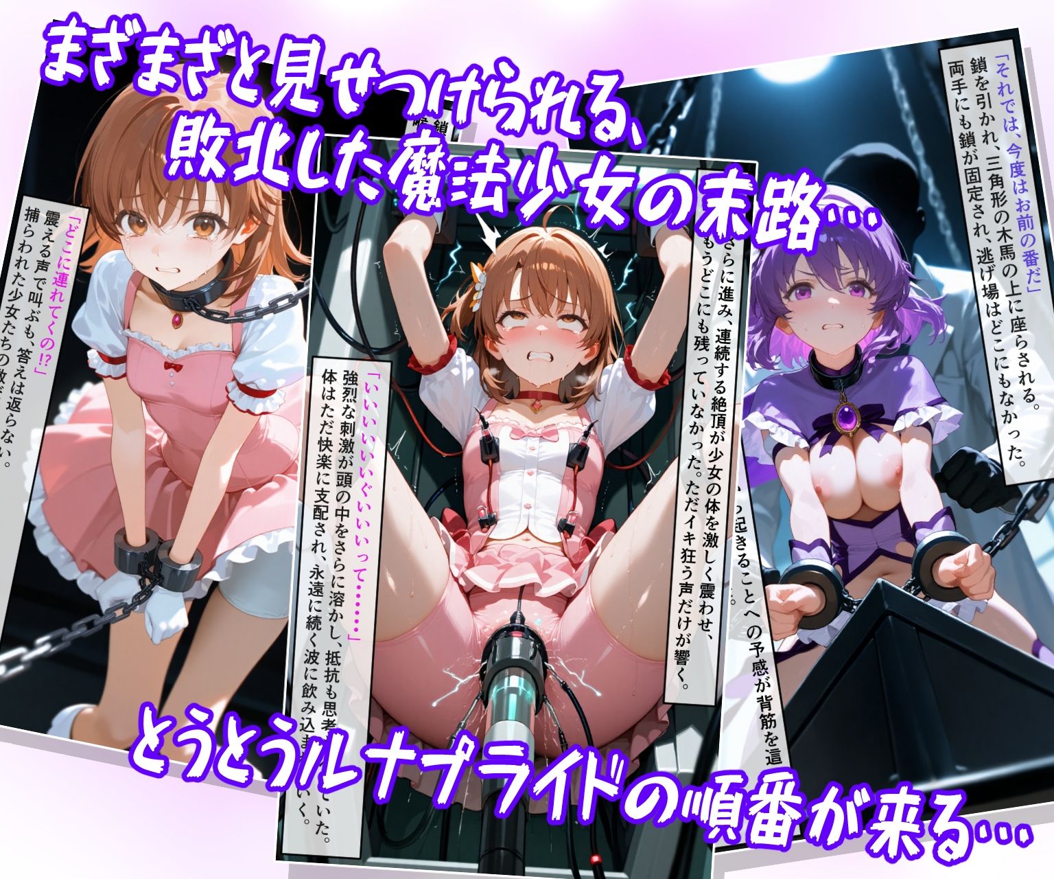 魔法少女ルナ・プライド 完全敗北！？ -魔法少女管理機構’アルカナ’の洗礼- サンプル6