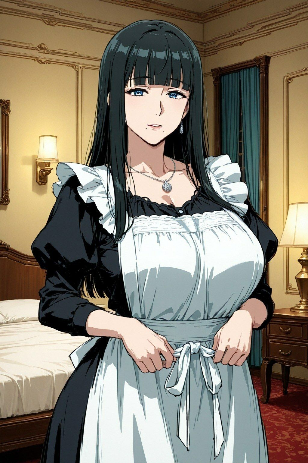 爆乳メイドと子づくりする毎日 〜住み込みのお姉さんに中出し〜【CG集302枚】