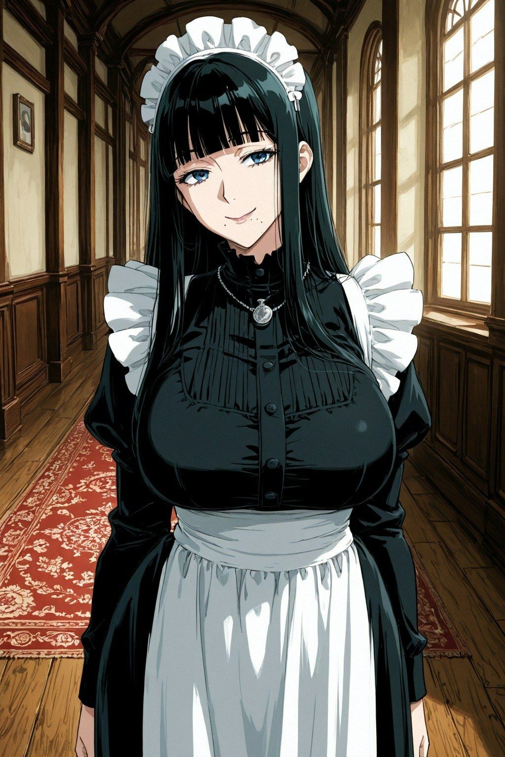 爆乳メイドと子づくりする毎日 〜住み込みのお姉さんに中出し〜【CG集302枚】