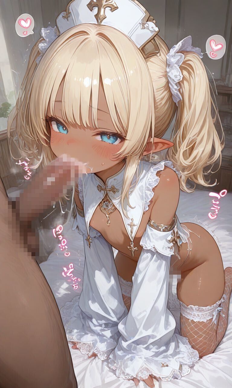 褐色金髪メ〇○キエルフ 馬鹿ドレスverのサンプル画像 7