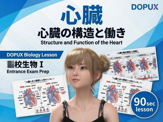 【▲20】パンチラガチャ★一ノ瀬廻里 大学に進学し強豪予備校『DOPUX(ドピュックス』で生物I,IIを教える名物講師に!(Vol.055:心臓)