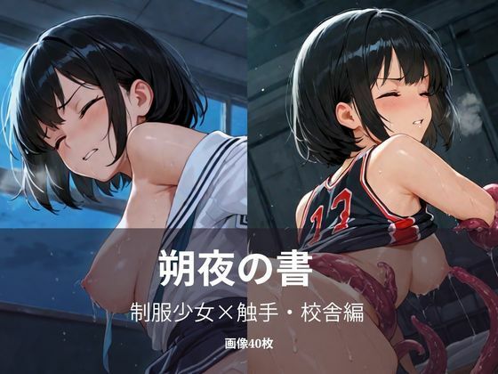 朔夜の書「黒髪制服少女×触手」校舎編