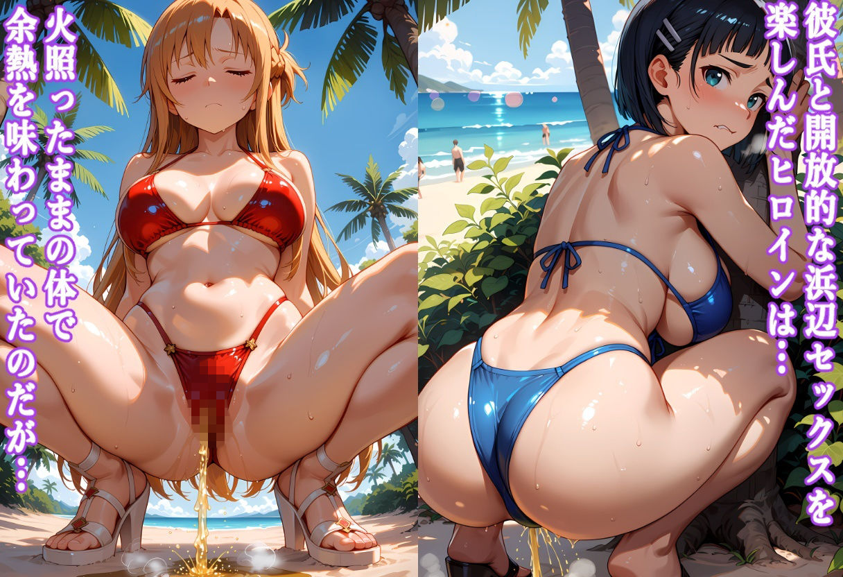 夏の海で喰われるヒロイン達 SA●編 画像2