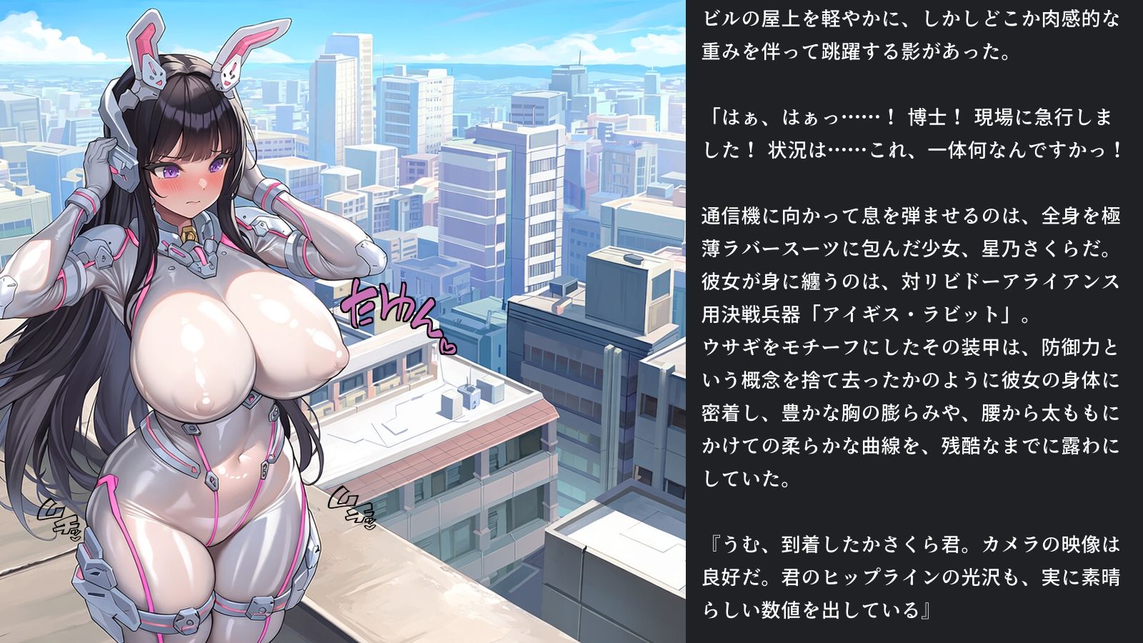 リビドー戦姫アイギス  第一話  出撃！アイギス・ラビット！ 画像5