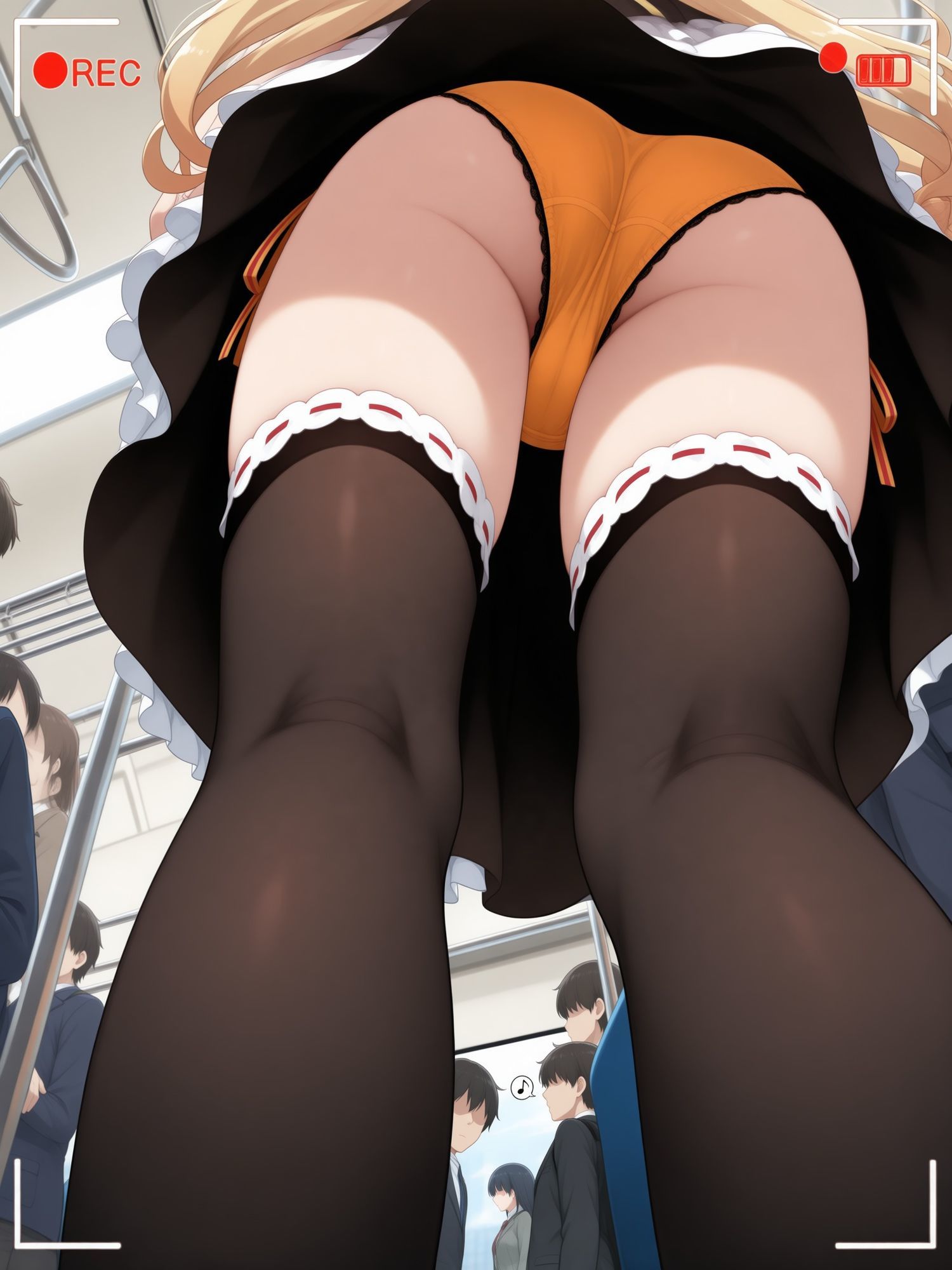 【ホ〇ライブ】電車に乗ったらホ〇メンが乗ってたから盗撮してみた 2【150枚収録】のサンプル画像 8